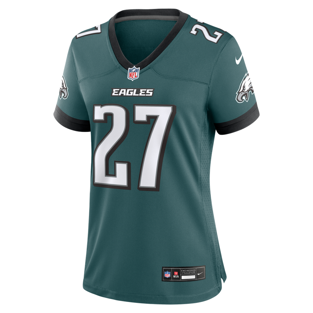 Quinyon Mitchell Philadelphia Eagles Nike Women's Team Game Jersey -  Midnight Green