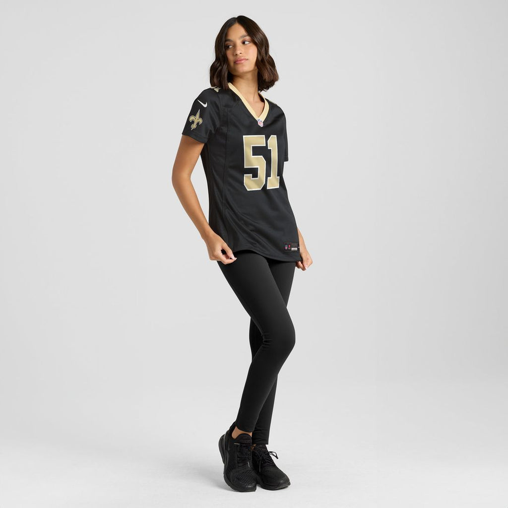 Cesar Ruiz New Orleans Saints Nike Women's Game Jersey - Black