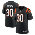 Chase Brown Cincinnati Bengals Nike Team Game Jersey -  Black