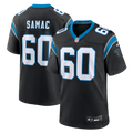 Nick Samac Carolina Panthers Nike Team Game Jersey -  Black