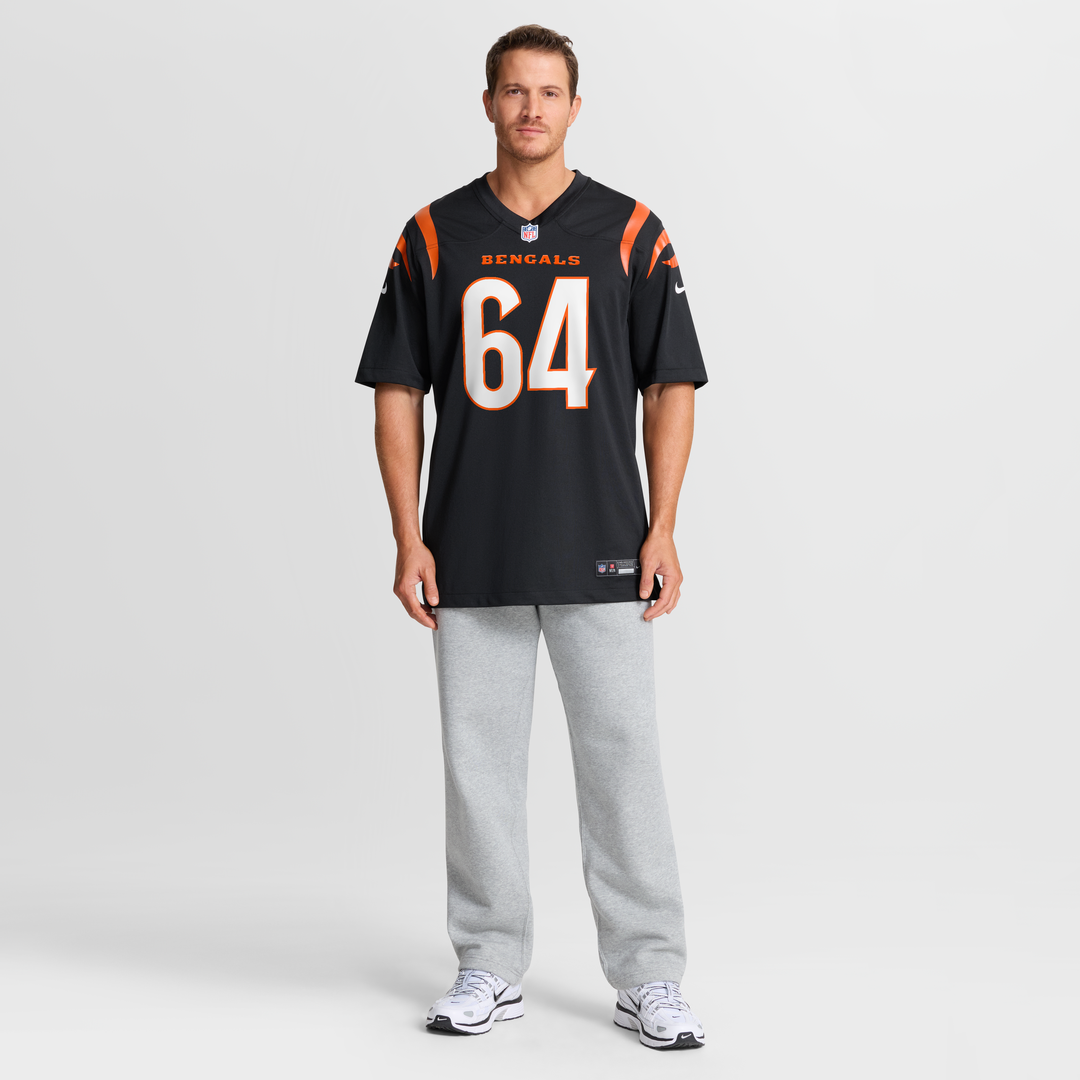 Ted Karras Cincinnati Bengals Nike Game Player Jersey - Black