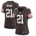 Denzel Ward Cleveland Browns Nike Women's Player Game Jersey - Brown