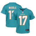 Jaylen Waddle Miami Dolphins Nike Infant Team  Player Game Jersey - Aqua