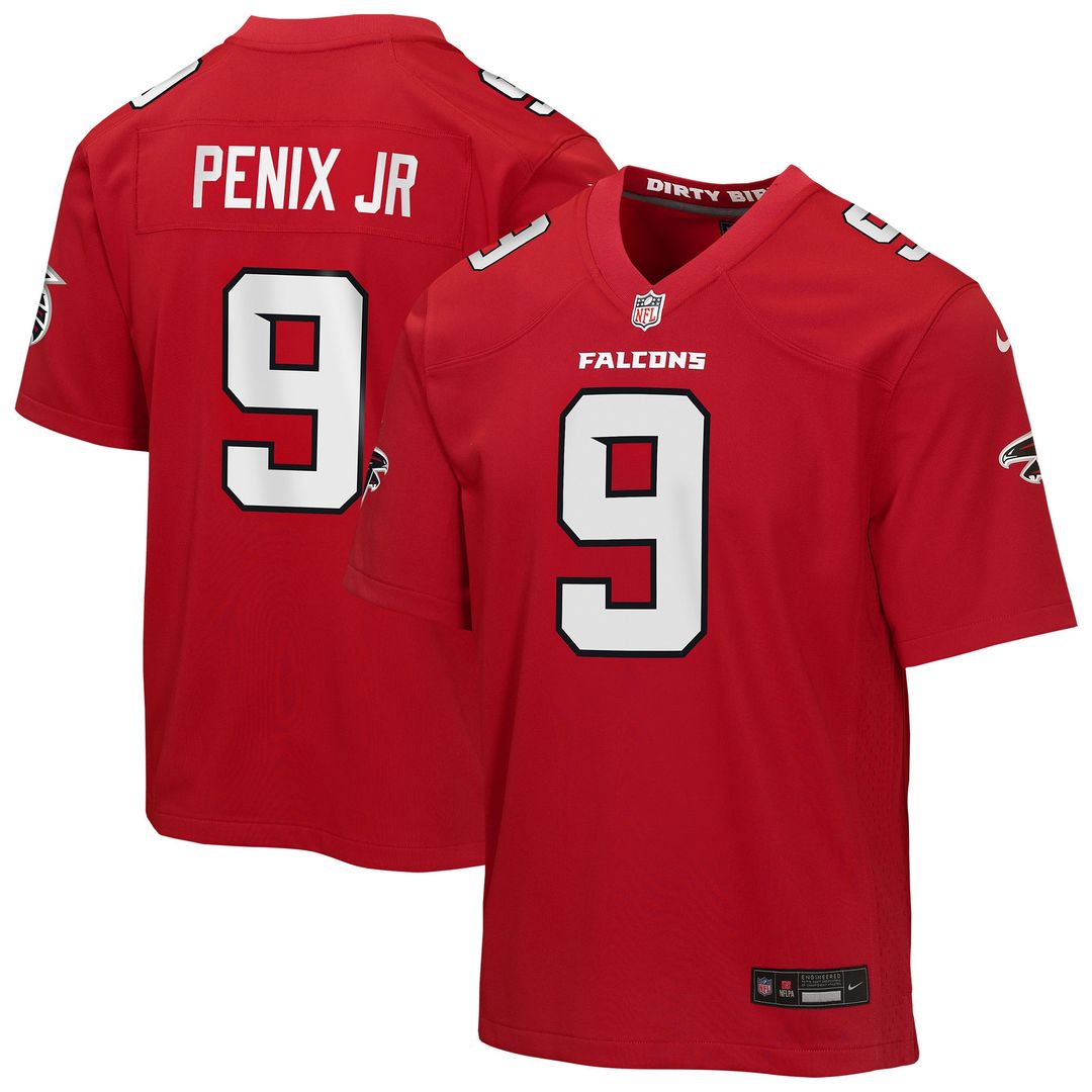 Michael Penix Jr. Atlanta Falcons Nike Youth Game Jersey - White
