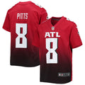 Kyle Pitts Sr. Atlanta Falcons Nike Youth Game Jersey - Red