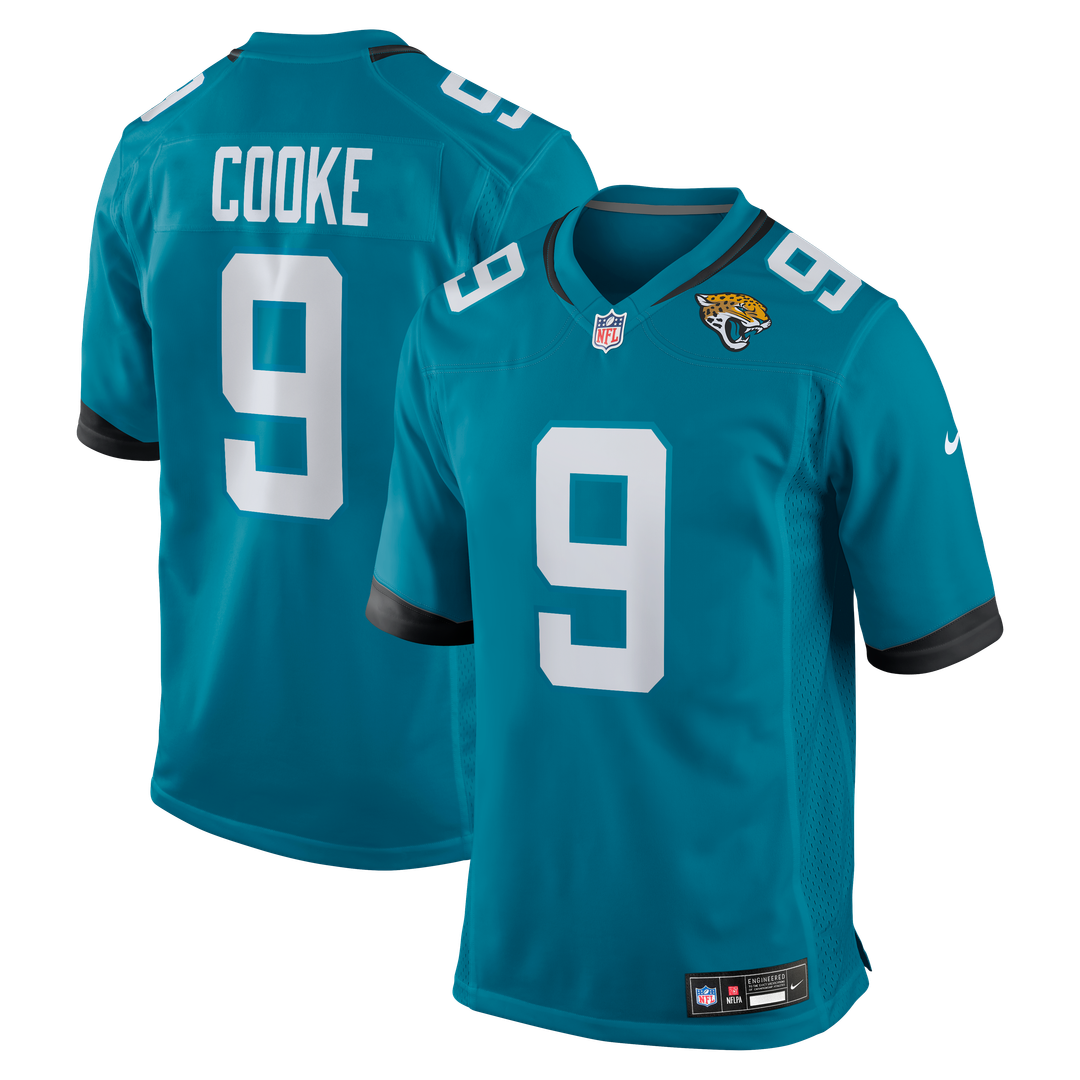 Logan Cooke Jacksonville Jaguars Nike Game Jersey - Black