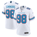 Jeffery Simmons Tennessee Titans Nike Game Jersey - White