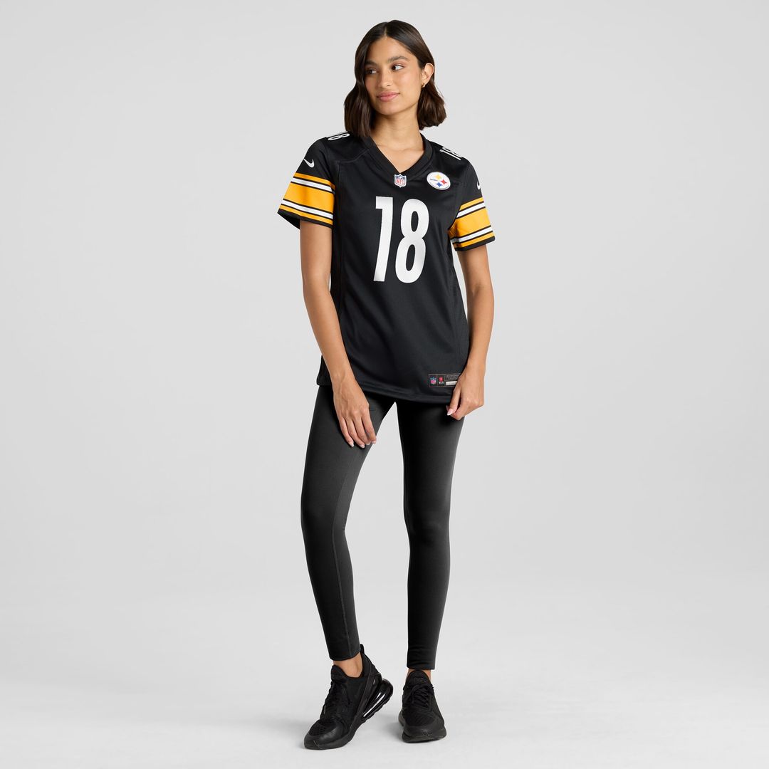Will Howard Pittsburgh Steelers Nike Women's Team Game Jersey -  Black