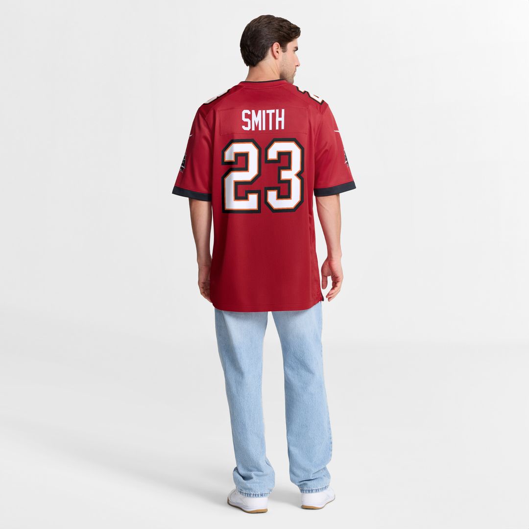 Tykee Smith Tampa Bay Buccaneers Nike  Game Jersey -  Red