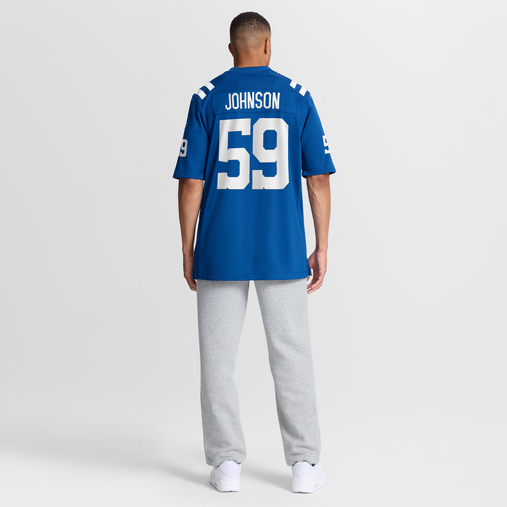 Buddy Johnson Indianapolis Colts Nike Team Game Jersey -  Royal