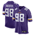 Bo Richter Minnesota Vikings Nike Team Game Jersey -  Purple