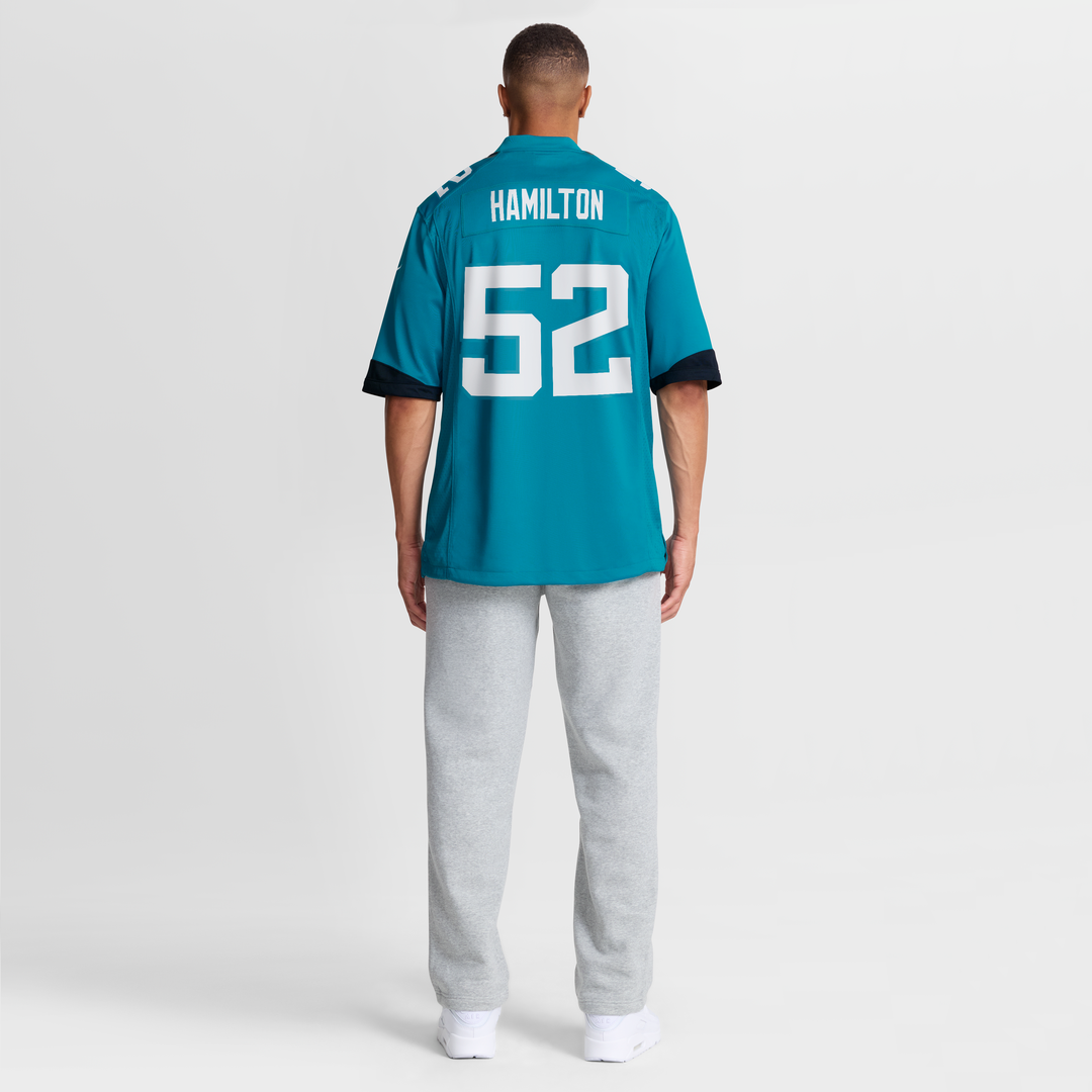 DaVon Hamilton Jacksonville Jaguars Nike Game Jersey - Black
