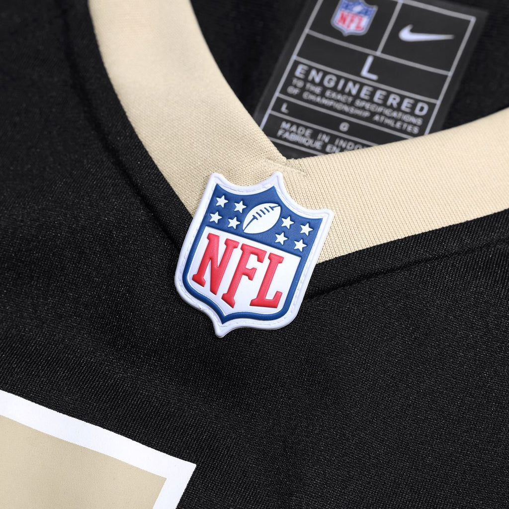 Asim Richards New Orleans Saints Nike Team Game Jersey -  Black
