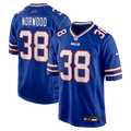 Tre Norwood Buffalo Bills Nike Team Game Jersey -  Royal