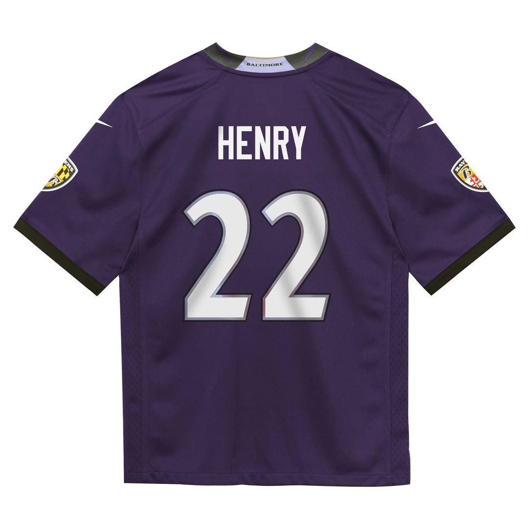 Derrick Henry Baltimore Ravens Nike Infant Team Game Jersey - Purple
