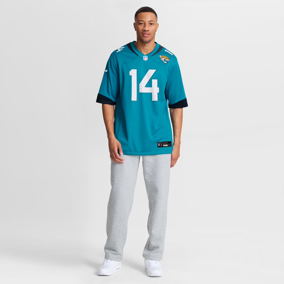 Nick Mullens Jacksonville Jaguars Nike Team Game Jersey -  Teal