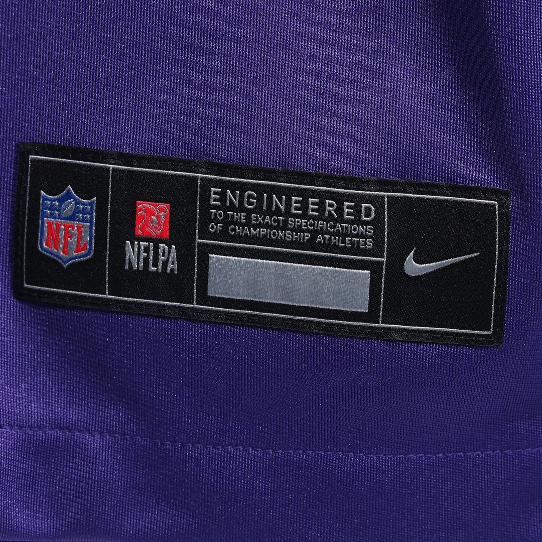 Aaron Jones Minnesota Vikings Nike Game Player Jersey - Purple