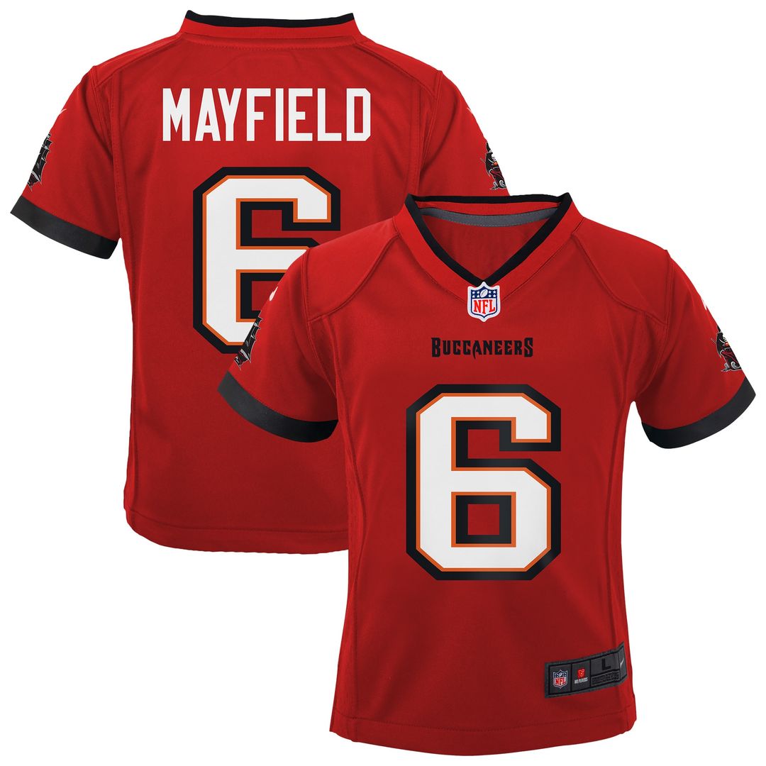 Baker Mayfield '76 Tampa Bay Buccaneers Preschool  Game Jersey - White