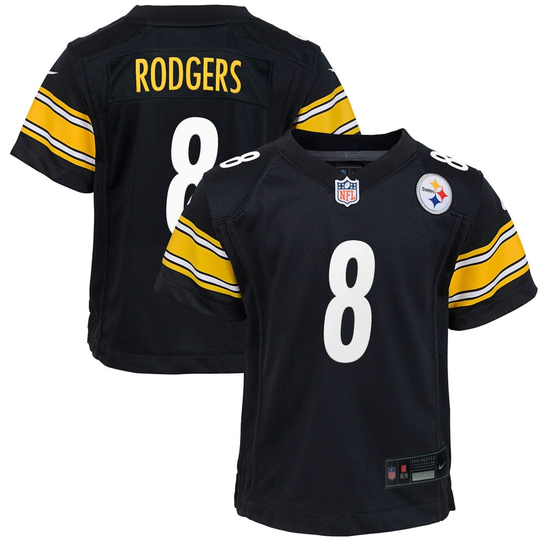 Aaron Rodgers Pittsburgh Steelers Nike Youth  Game Jersey – White