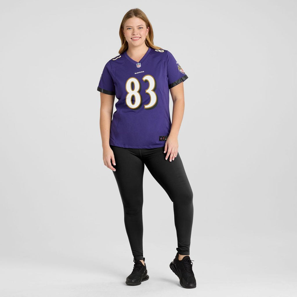LaJohntay Wester Baltimore Ravens Nike Women's Team Game Jersey -  Purple