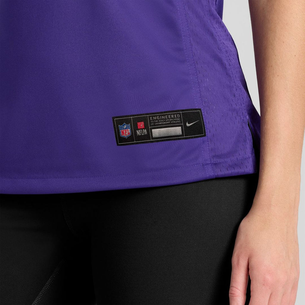 Jordan Mason Minnesota Vikings Nike Women's Team Game Jersey -  Purple