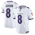 Lamar Jackson Baltimore Ravens Nike Vapor F.U.S.E. Stitched Limited Jersey - White