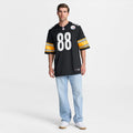 Pat Freiermuth Pittsburgh Steelers Nike Game Jersey - Black