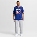Lloyd Cushenberry III Buffalo Bills Nike Team Game Jersey -  Royal