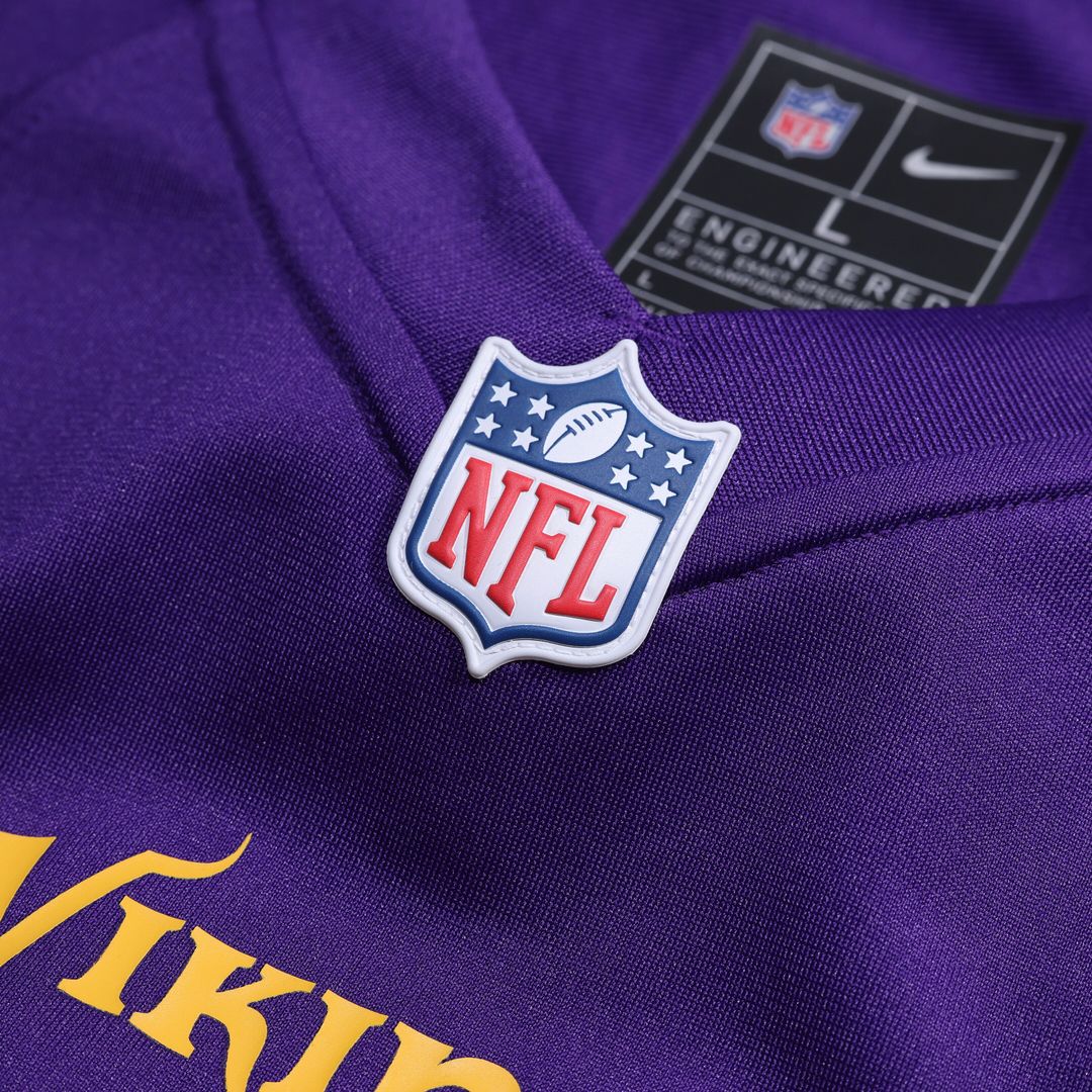 Tai Felton Minnesota Vikings Nike Team Game Jersey -  Purple