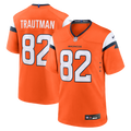 Adam Trautman Denver Broncos Nike Team Game Jersey -  Orange