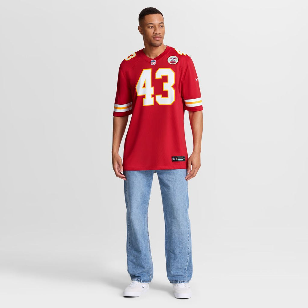 Jack Cochrane Kansas City Chiefs Nike Game Player Jersey - Red