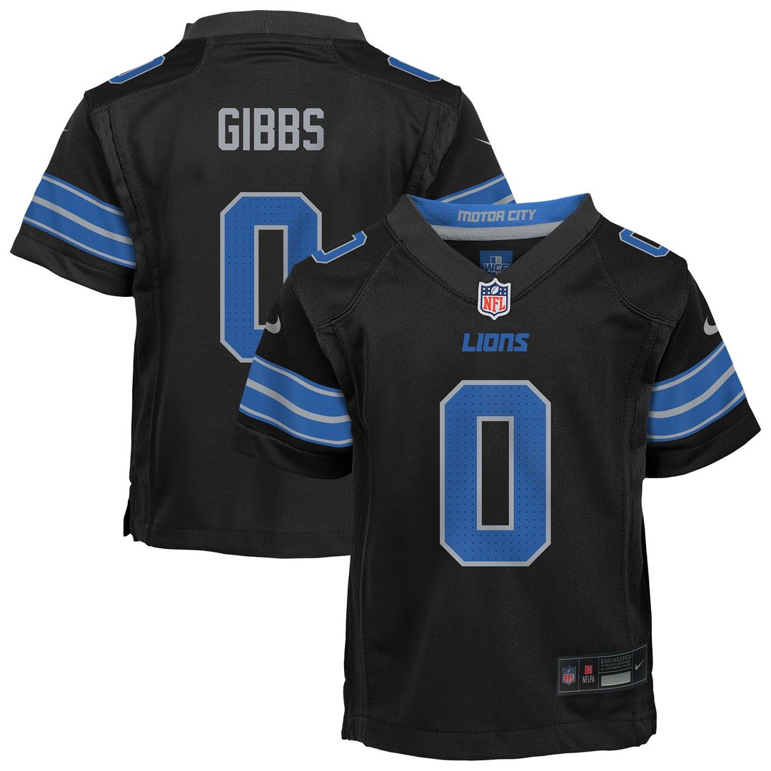 Jahmyr Gibbs Detroit Lions Nike Toddler Game Jersey - Blue