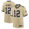 Chris Olave New Orleans Saints Nike Youth Gameday Golds Alternate Game Player Jersey - Gold