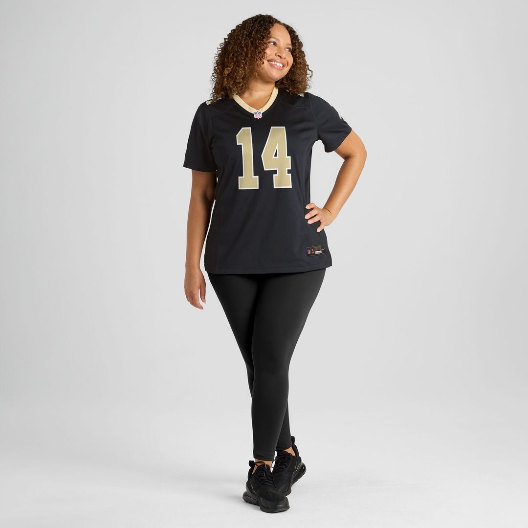 Devaughn Vele New Orleans Saints Nike Women's Team Game Jersey -  Black