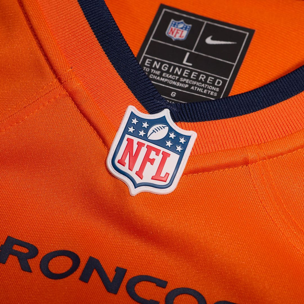 Eyioma Uwazurike Denver Broncos Nike Team Game Jersey -  Orange