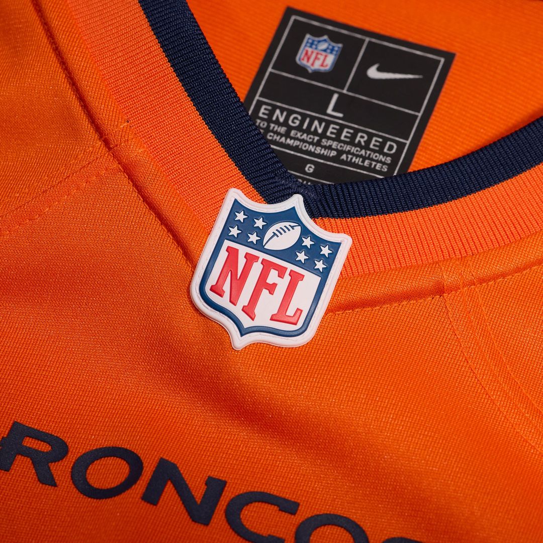 Devon Key Denver Broncos Nike Team Game Jersey -  Orange