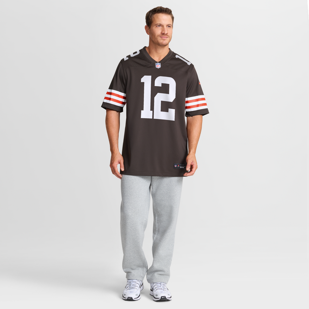 Denzel Boston Cleveland Browns Nike Game Jersey - Brown