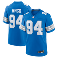 Mekhi Wingo Detroit Lions Nike Team Game Jersey -  Blue