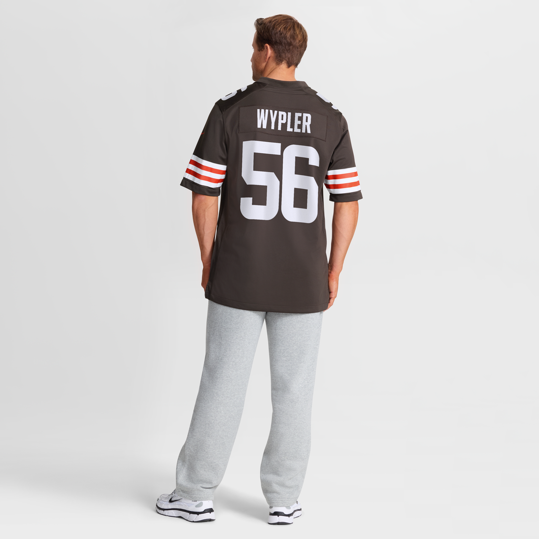Luke Wypler Cleveland Browns Nike Team Game Jersey -  Brown