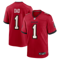 Number 1 Dad Tampa Bay Buccaneers Nike Game Jersey - Red