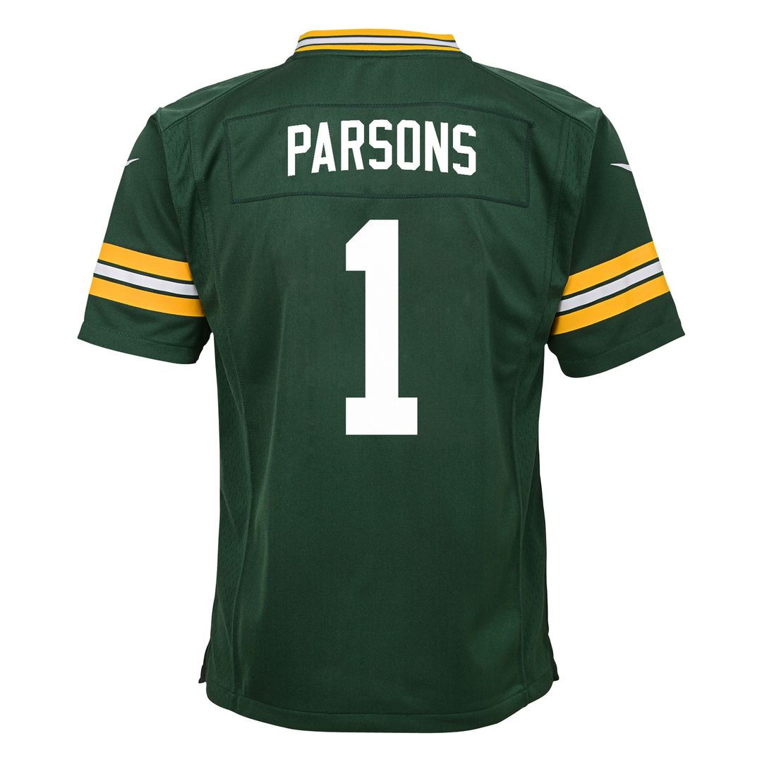 Micah Parsons Green Bay Packers Nike Preschool Team Game Jersey - Green