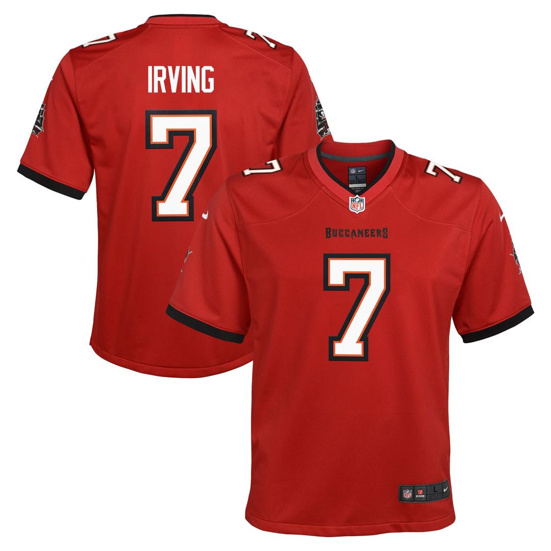 Bucky Irving Tampa Bay Buccaneers Nike Youth Game Jersey - Red
