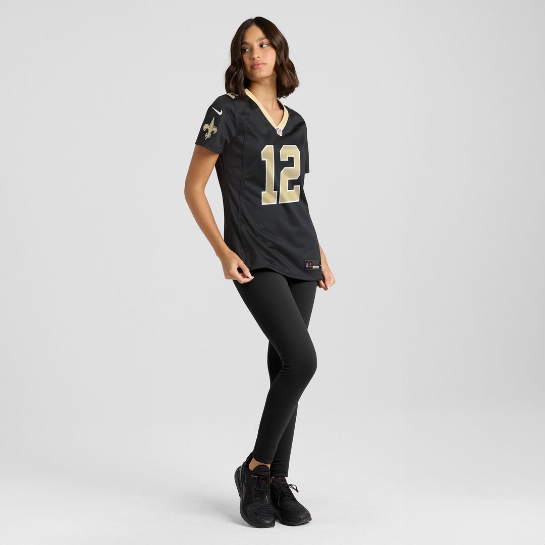 Chris Olave New Orleans Saints Nike Women's Game Player Jersey - Black