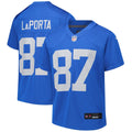 Sam LaPorta Detroit Lions Nike Youth Game Jersey - Blue