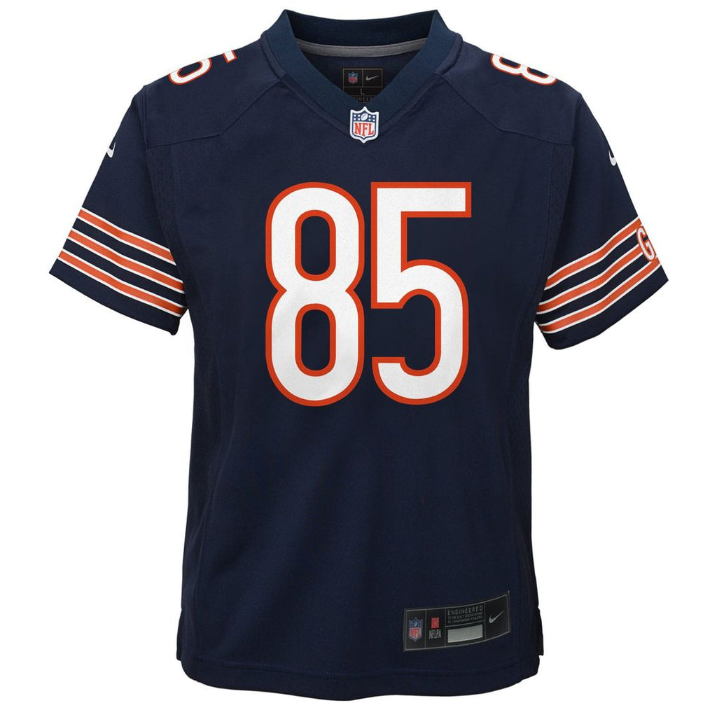 Cole Kmet Chicago Bears Nike Youth Team Game Jersey - Navy